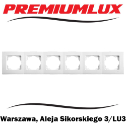 Panasonic Linnera ramka szaeściokrotna Warszawa Aleja Sikorskiego 3 LU3 Bartycka